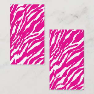 An intricate floral pattern in pink and white, art business card