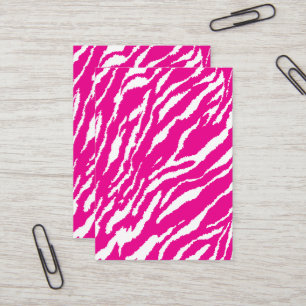 An intricate floral pattern in pink and white, art business card