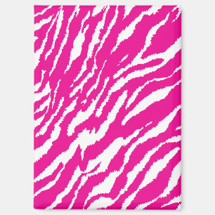 An intricate floral pattern in pink and white, art magnet