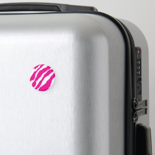 An intricate floral pattern in pink and white, art magnet