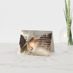 An Invisible Thread Words Greeting Card