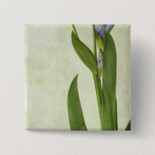 An Iris 2 Inch Square Button