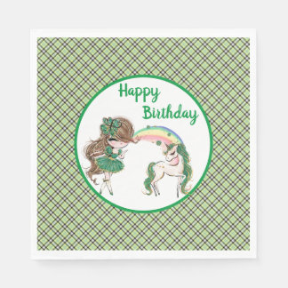 An Irish Birthday Napkin