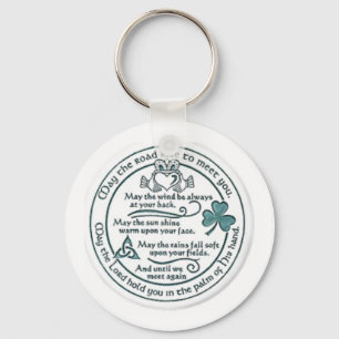 An Irish Blessing Keychain