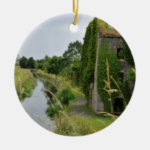 An Irish Canal Ceramic Ornament