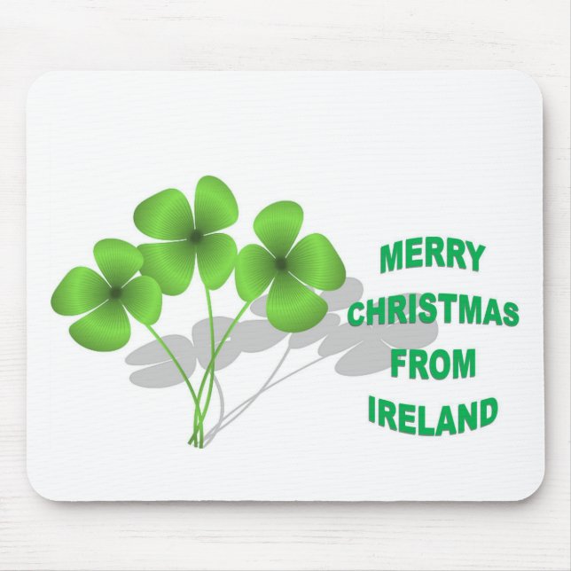 An Irish Christmas Mouse Pad (Front)