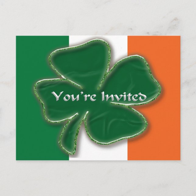 An Irish Invitation Postcard (Front)