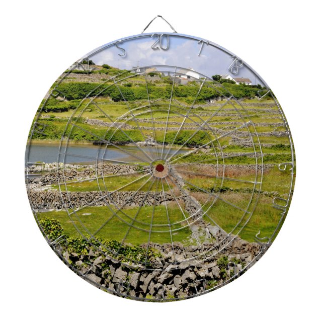 An Irish Stone Wall Dartboard (Front)