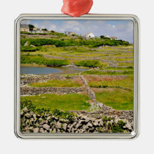 An Irish Stone Wall Metal Ornament