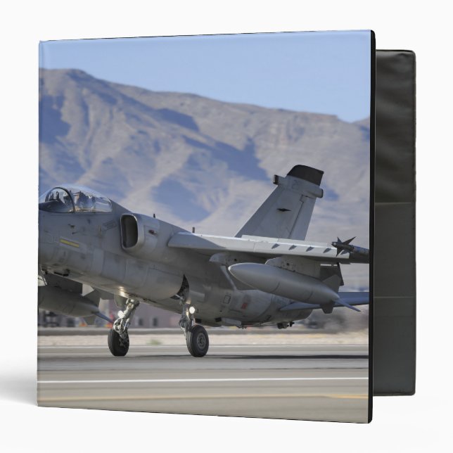 An Italian Air Force AMX fighter Binder (Front/Inside)