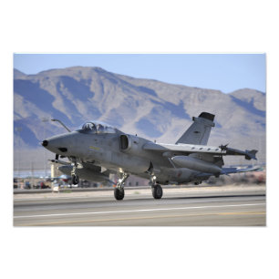 An Italian Air Force AMX fighter Photo Print