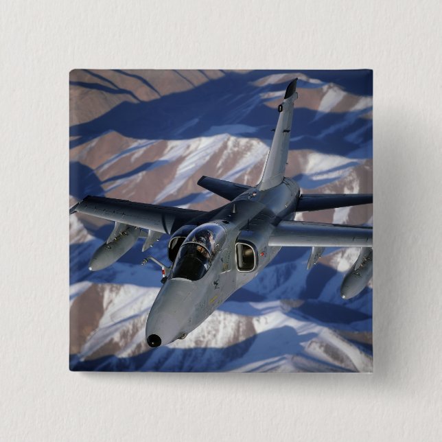 An Italian AMX disconnects 2 Inch Square Button (Front)