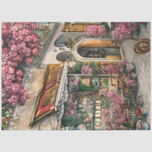 An Italian Street Scene Ephemera Design Series 17 Tissue Paper