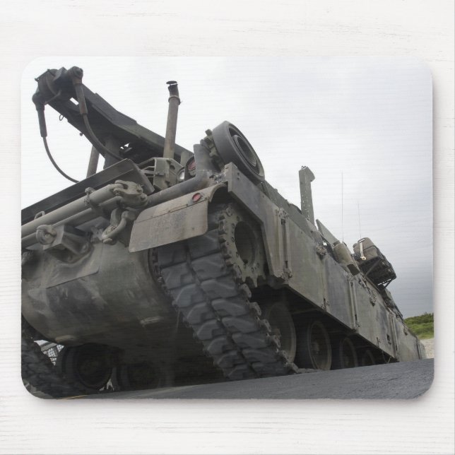 An M88A2 Hercules Recovery Vehicle Mouse Pad (Front)