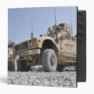 An M-ATV Mine Resistant Ambush Protected vehicl Binder