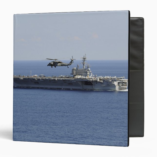 An MH-60S Seahawk helicopter Binder (Front/Inside)
