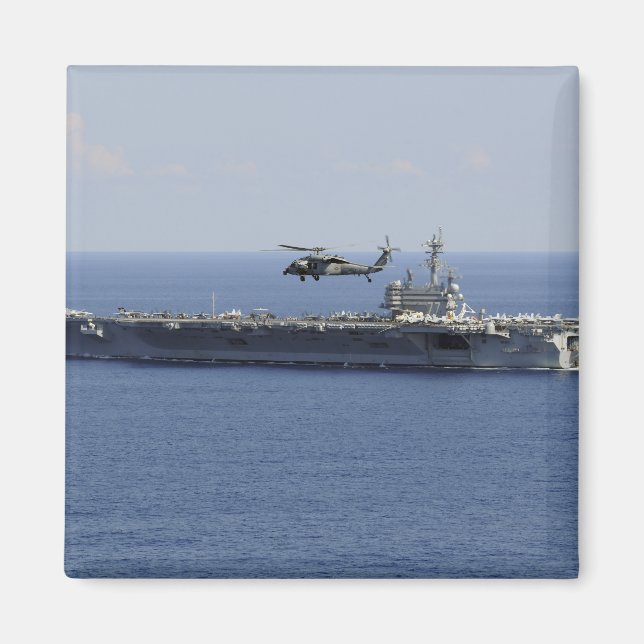 An MH-60S Seahawk helicopter Magnet (Front)