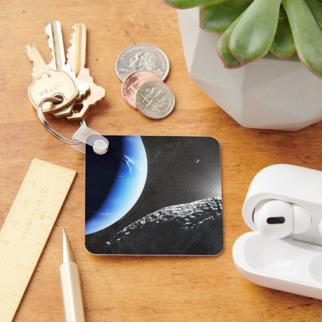 An Neptune's Tiny Moon Hippocamp. Keychain (Desk)