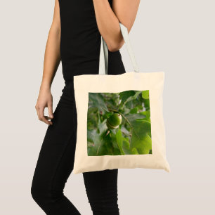 an oak fruit tote bag