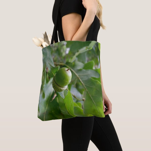 an oak fruit tote bag (Close Up)