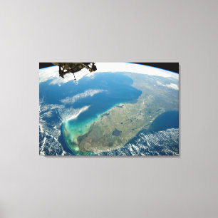 An Oblique Florida, On The Southeastern Coast Canvas Print