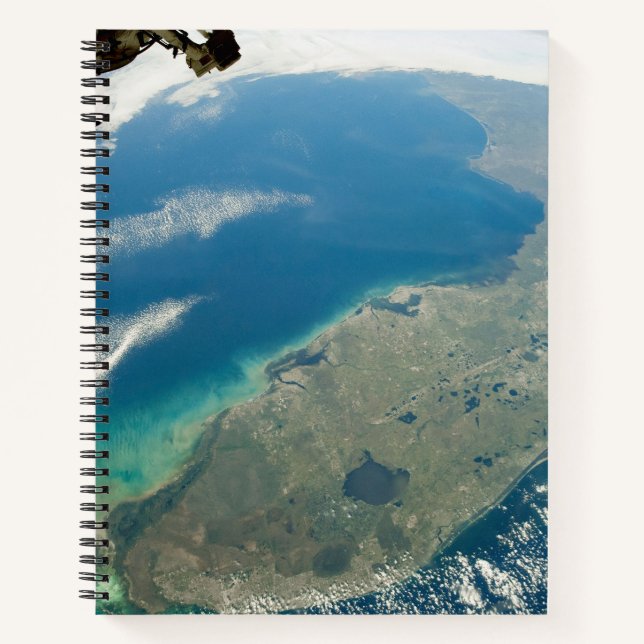 An Oblique Florida, On The Southeastern Coast Notebook (Front)