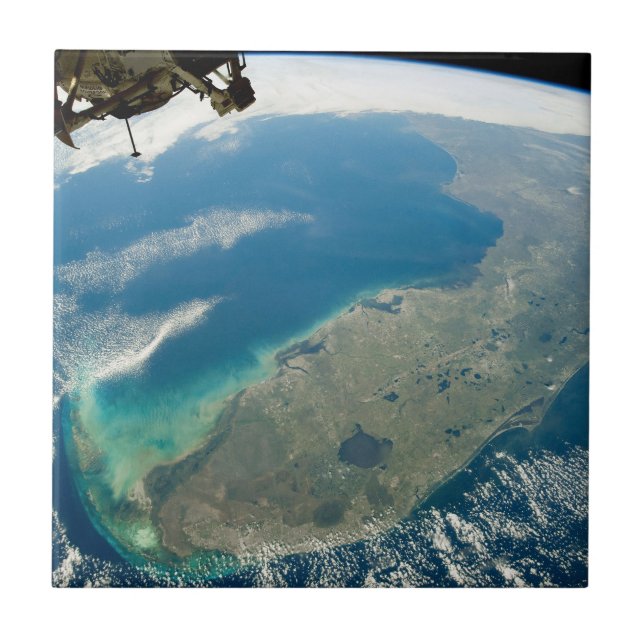 An Oblique Florida, On The Southeastern Coast Tile (Front)