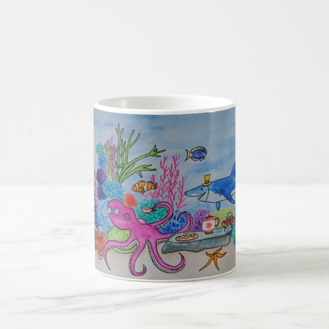 An Octopus's Garden (In the Shade) Coffee Mug (Center)