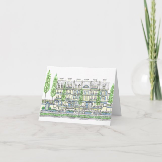 AN ODE TO ROWHOMES NOTECARD (Front)
