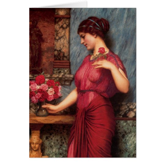 An Offering to Venus Oil Painting Card