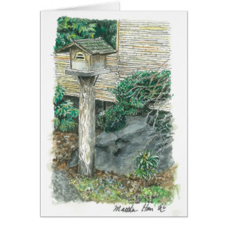 an old birdhouse
