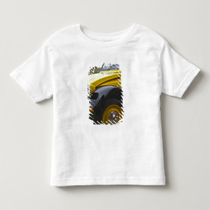 An old black and yellow Citroen 2CV 2 CV, Toddler T-shirt