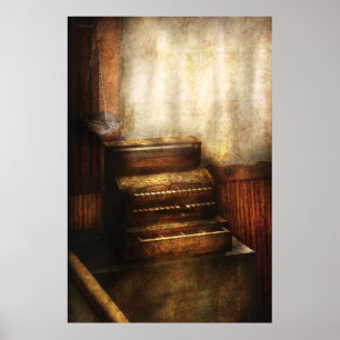 An old Cash Register Poster