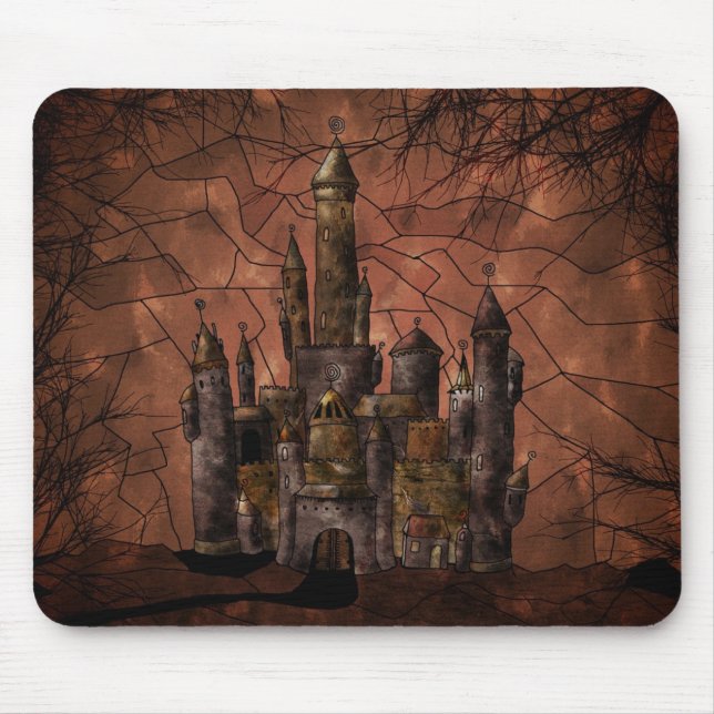 An Old Castle Mouse Pad (Front)
