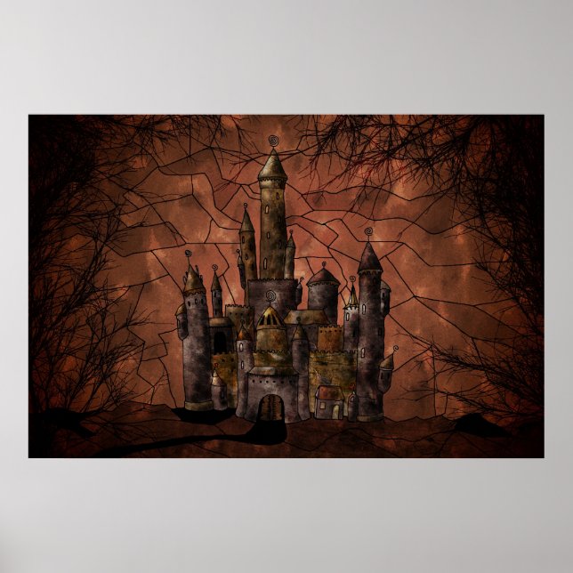 An Old Castle Poster (Front)