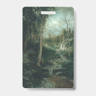 An Old Clearing Painting (1881) - Badge