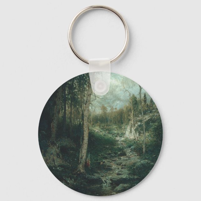 An Old Clearing Painting (1881) - Keychain (Front)