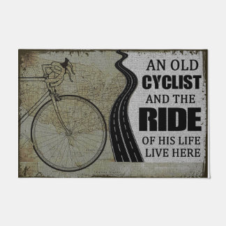 An Old Cyclist And The Ride Of His Life Live Here Doormat