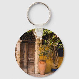 An Old Entrance in Chania Keychain