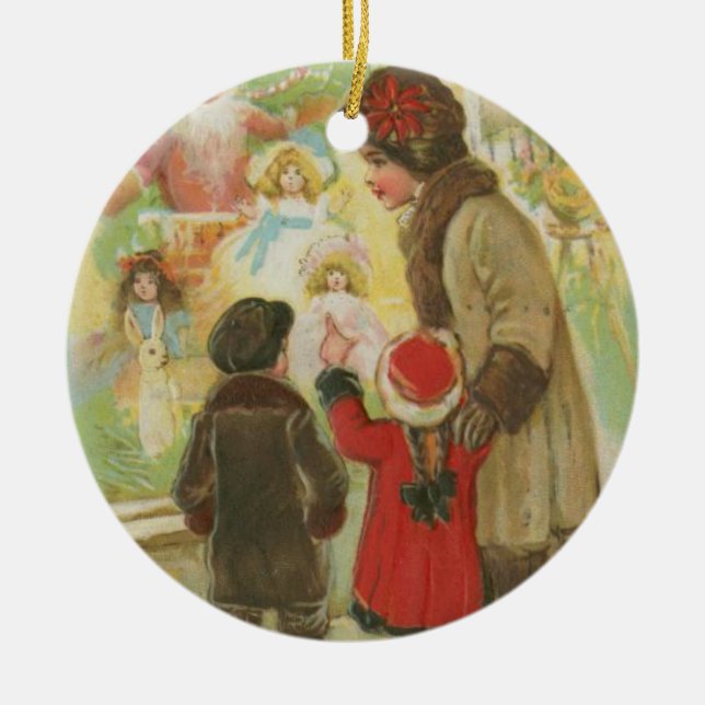 An Old Fashioned Christmas Vintage Ornament (Front)