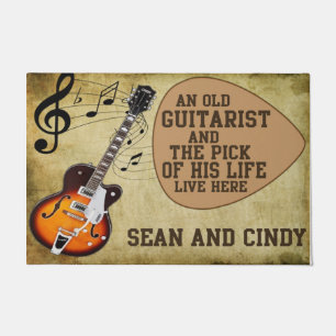 An Old Guitarist The Pick Of His Life Doormat