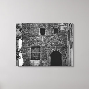 An old house in Lindos, Rhodes Canvas Print