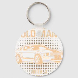 An Old Man Ford Mustang 2007 Gt Keychain