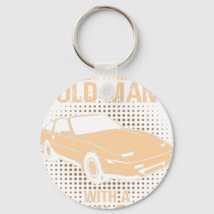 An Old Man Nissan 300zx Keychain