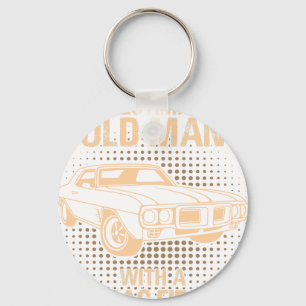 An Old Man Pontiac Firebird 1969 Keychain