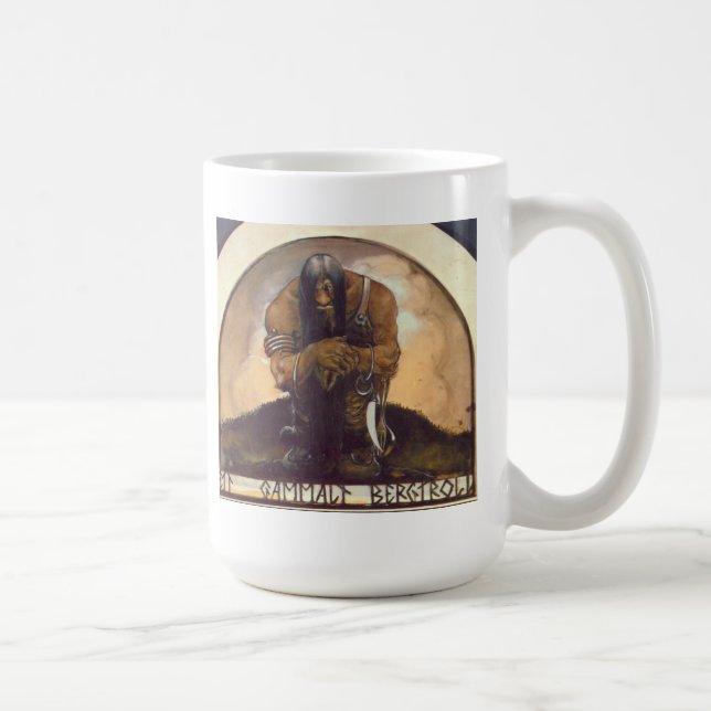 An Old Mountain Troll Coffee Mug (Right)