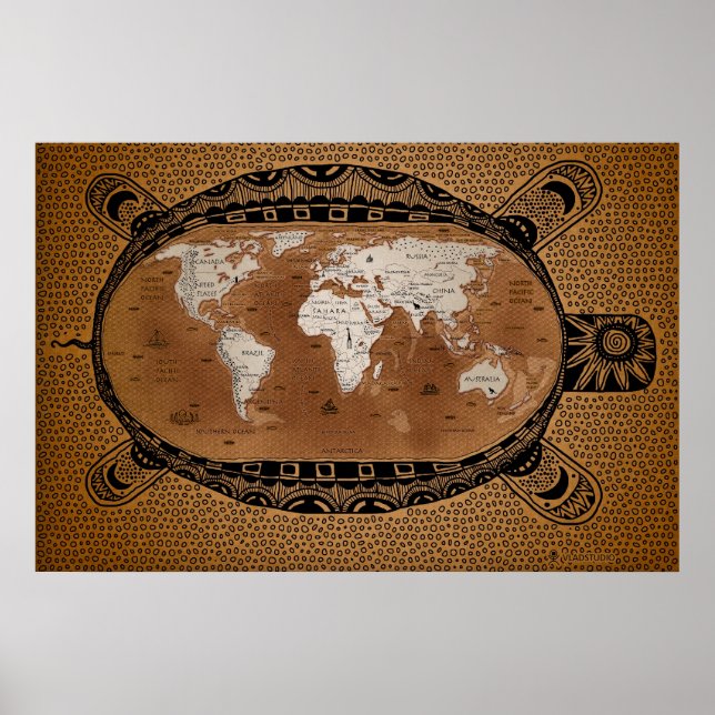 An Old Turtle Poster (Front)