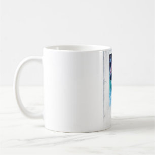 An open door to the universe coffee mug