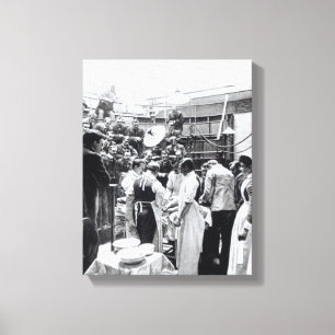 An Operation at Charing Cross Hospital Canvas Print