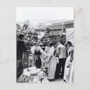 An Operation at Charing Cross Hospital Postcard